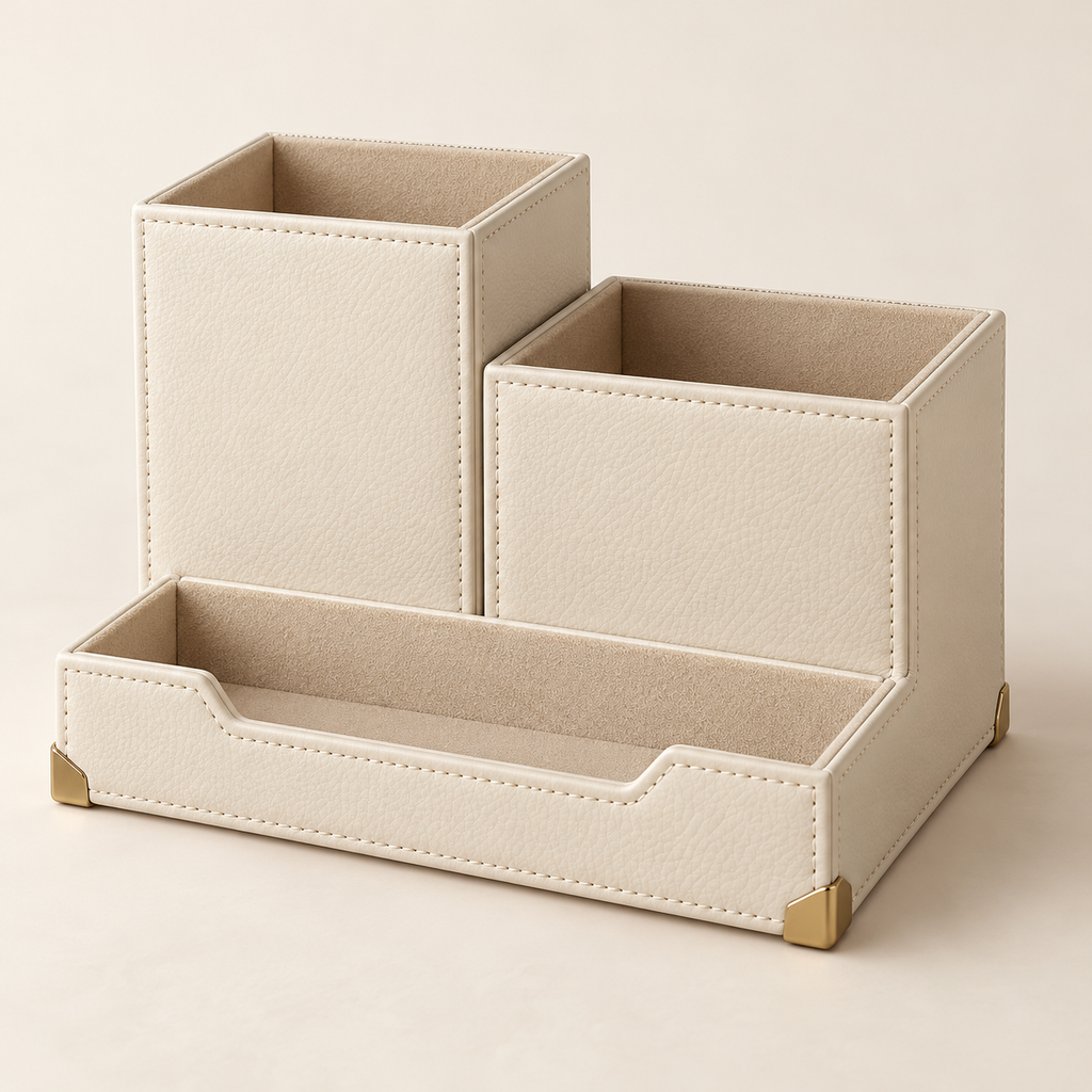 Ivory Pen & Desk Organizer — view 1